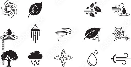 Black and white sketched of nature weather and abstract nature weather abstract black and white storm