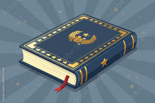 Constitution Book Civic Rights Ill