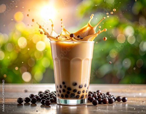coffee with boba
