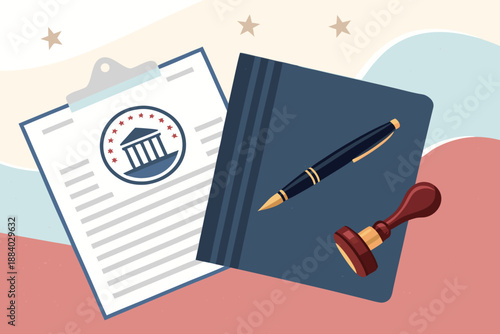 Government Policy Document Pen