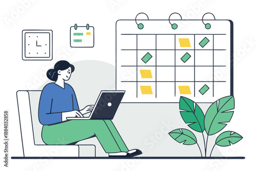 Hybrid Work Calendar Task Boards