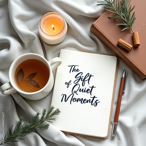 Tea Time and Journaling for Quiet Reflection and Peaceful Moments