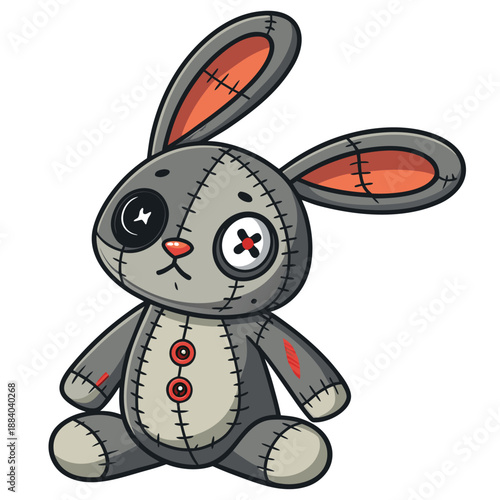 Nightmare Bunny Plush Character