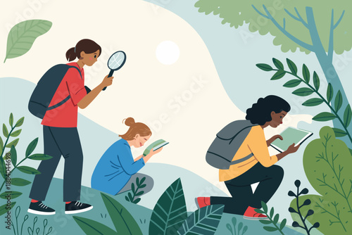 Outdoor Field Trip Nature Observation