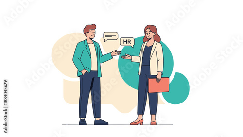 HR Manager Interviewing Candidate for Job Opportunity