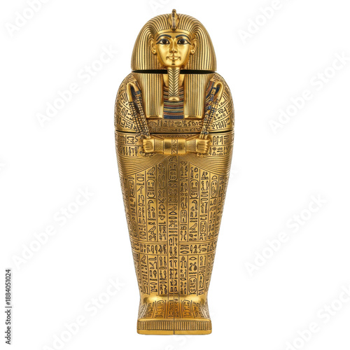 Wallpaper Mural Golden Sarcophagus Ancient Egyptian Artifact Torontodigital.ca