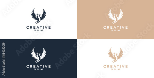 perfect phoenix vector logo