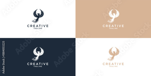 perfect phoenix vector logo