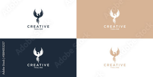 perfect phoenix vector logo
