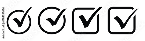 Check mark icon vector design
