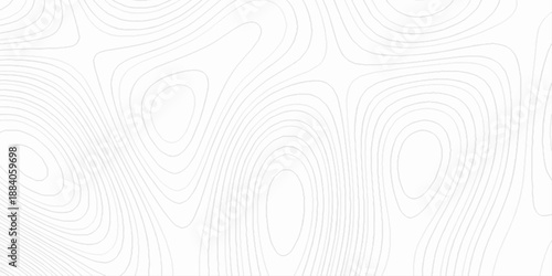 White mountain landscape topography map contour grid discovery , seamless contour map design featuring mountain hiking routes, Topographic map like illustration, featuring black lines on a beige.