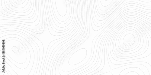 White mountain landscape topography map contour grid discovery , seamless contour map design featuring mountain hiking routes, Topographic map like illustration, featuring black lines on a beige.