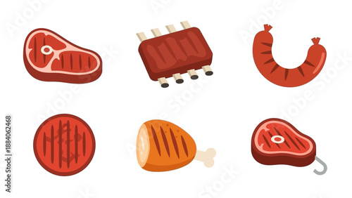 Assorted Meat Products for Cooking Purposes.