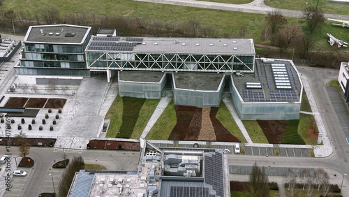 Quadro em tela Sustainable infrastructure for future ai data processing centre