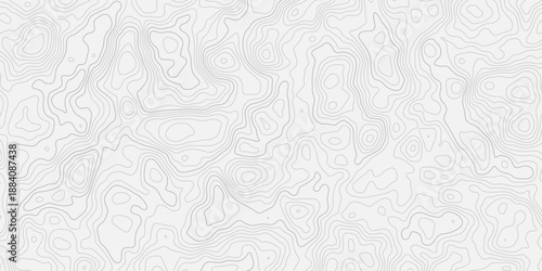 Flowing white contour lines layered like soft paper waves
Abstract topographic map relief background with modern minimal depth