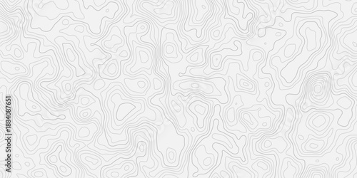 Contour lines illustrating terrain slopes, elevation changes, and flow
Abstract topographic map visual with calm modern design language