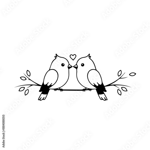 Elegant metal owl decor on branch Vector