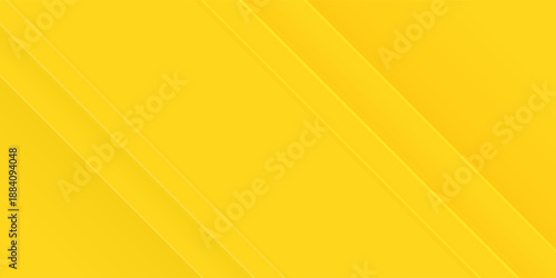 Abstract technology striped overlapping diagonal lines pattern yellow color tone background with copy space.