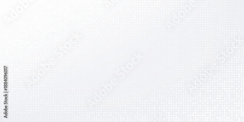 Vector abstract white and gray  background frame of geometric shapes. Circular ornament. Pattern of dots, particles, molecules, fragments. Poster for technology, medicine, presentations, business.