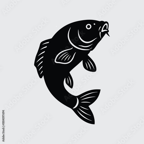 fish on a white background