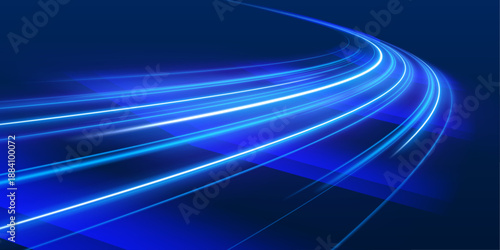 Magic moving fast speed police lines. Laser beams luminous abstract sparkling isolated on a transparent background. Abstract neon color glowing lines background.	