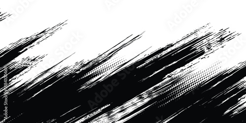 Tire tracks background for rally, drift, motocross, off-road and other auto and motorsport. Black tire marks on a white background with a worn effect and splashes of dirt. Vector isolated texture