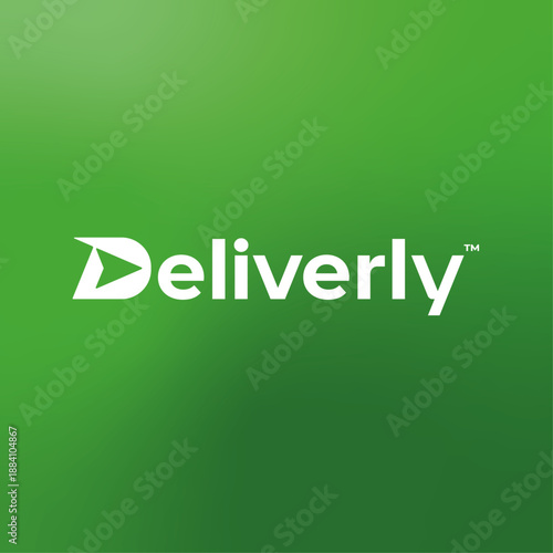 A logotype combined from the Letter "D" with an Arrow, Suitable for a delivery service company.