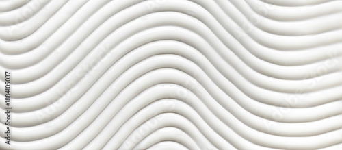 Bild auf Leinwand banner cream texture lotion close-up
