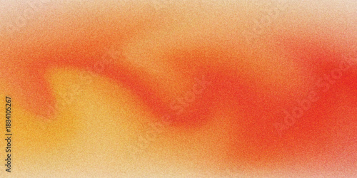 Blurred color gradient background, abstract yellow red orange grain gradation texture, vector soft peach texture blur abstract background