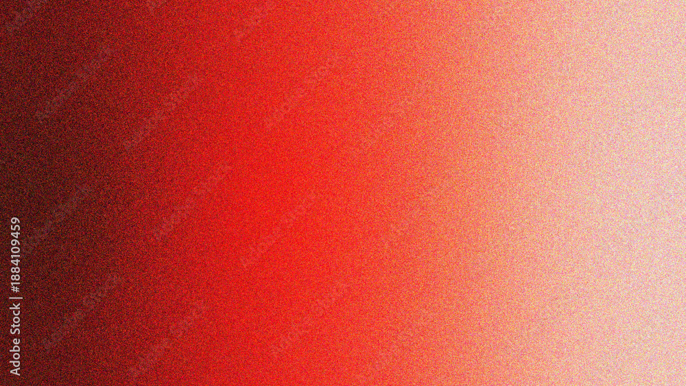 Fototapeta premium Abstract background of colorful gradient with wave pattern for poster design. Retro grainy gradient background noise texture effect.