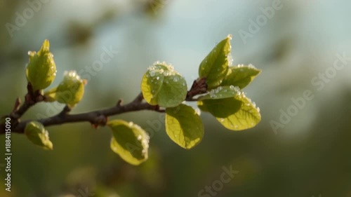 Wallpaper Mural buds of a tree Torontodigital.ca