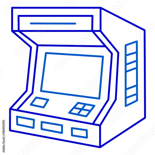 Classic Retro Arcade Gaming Machine