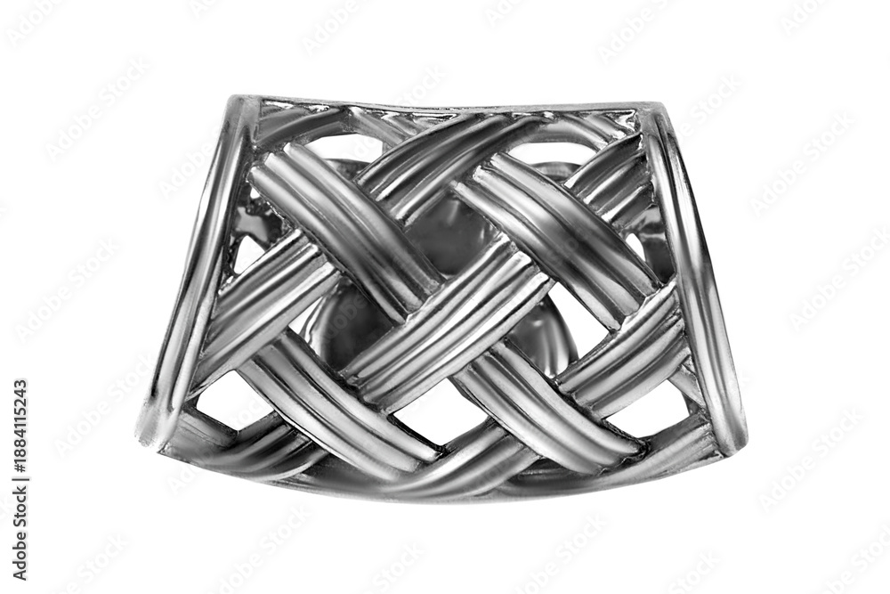 Fototapeta premium Scarf ring isolated
