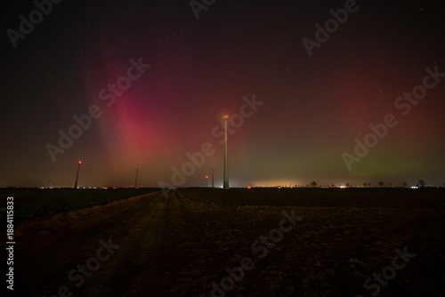 Außergewöhnliche Naturerscheinung in Deutschland -Polarlichter bis nach Sachsen-Anhalt, Bitterfeld-Wolfen