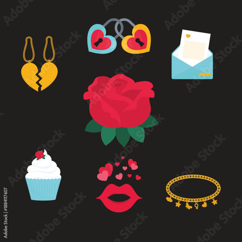 Female beautiful Jewelries best eps file for downloads