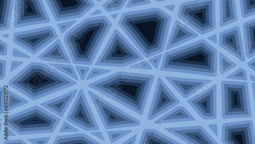 A background image with overlapping mesh patterns creates a sense of depth and is used in design.