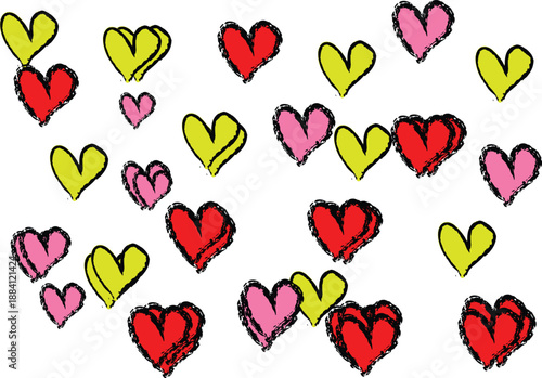 Deep red abstract background with diffused light orbs and bokeh, dark to red gradient