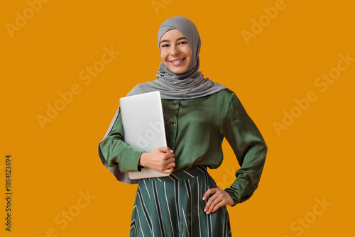 Beautiful young Muslim woma...