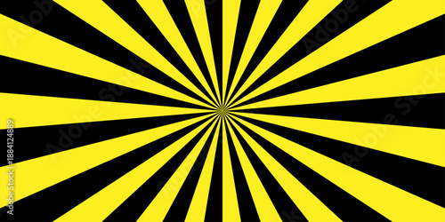 Vector sunray stripe background. Light sunburst glowing background. Sunburst pattern summer social banner. vector illustration pattern beam rays. Spiral radial striped backdrop design.