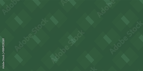 Christmas rhombus seamless pattern. Xmas plaid texture with gold line and stars. Green argyle geometric diamond abstract pattern. Christmas wrapping. Vector illustration isolated on green background.