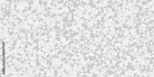 Abstract geometric wall tile and metal cube background triangle wallpaper. Seamless geometric pattern low polygon backdrop background. Gray diamond overlap polygonal background.