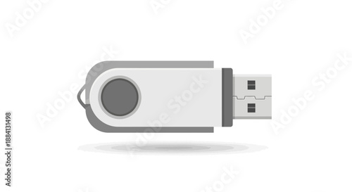 A USB flash drive is depicted in a product view on a white background.