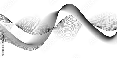 Abstract blend wave lines and technology background. Background lines wave abstract stripe design. White background, mesh abstract, vector gradient line soft blend.