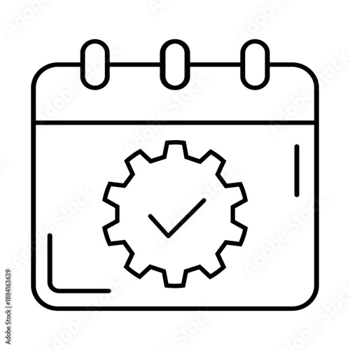 Maintenance vector icon set.Technical support Illustration sign collection. Installing updates symbol. Bow logo.