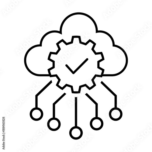 Maintenance vector icon set.Technical support Illustration sign collection. Installing updates symbol. Bow logo.