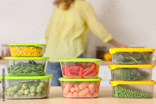 Plastic containers for free...