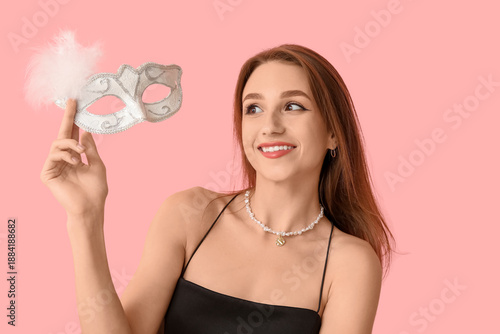 Beautiful young woman with ...