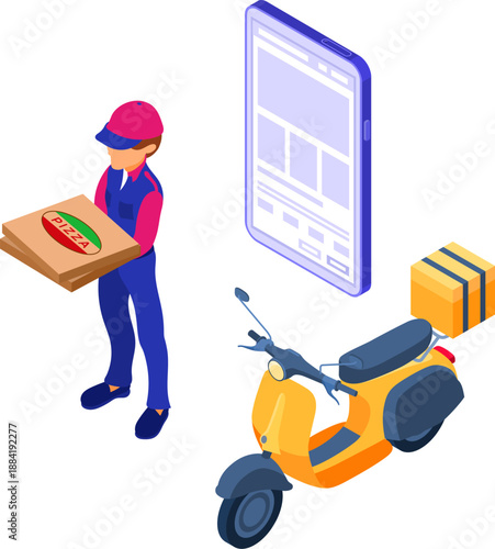 online food order package delivery service
