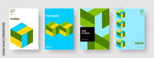 Modern Business Presentation Layout. Isolated Report Design. Abstract Brochure Template. Book Cover. Background. Banner. Poster. Flyer. Leaflet. Newsletter. Journal. Handbill. Notebook