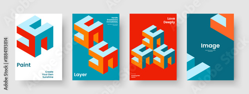 Isolated Poster Template. Geometric Book Cover Design. Abstract Background Layout. Business Presentation. Brochure. Flyer. Banner. Report. Pamphlet. Journal. Handbill. Catalog. Newsletter